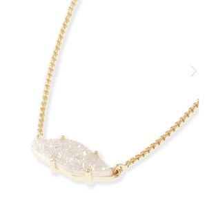 Bridgete Pendant Necklace In Iridescent Drusy